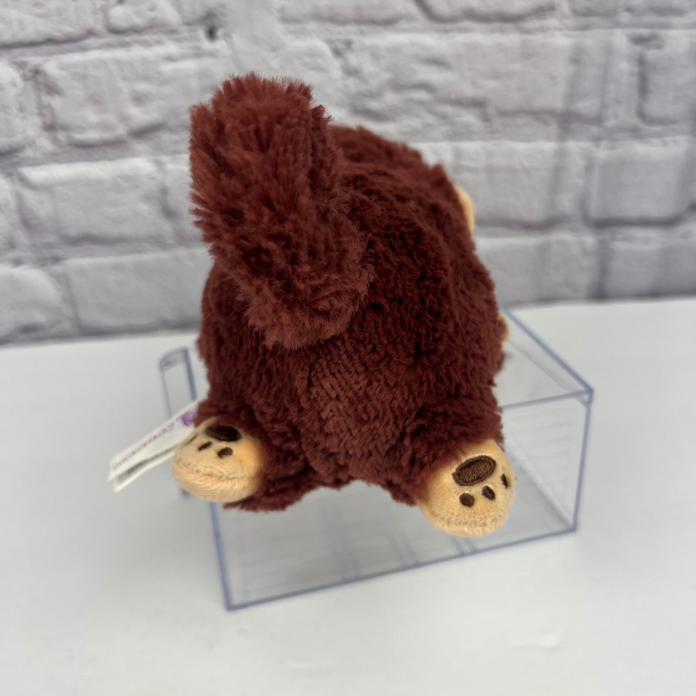 Aphmau MeeMeows Mystery Plush Monkey Cat Brown Shaggy 6" 2024 Limited Edition - Picture 3 of 8